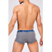 Мужские трусы R-109 Melange Grey