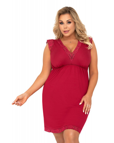 Vera plus nightdress Burgundy Vera plus nightdress Burgundy