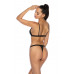 Трусы-стринг S-3329-4-1 Angel Czarno-Niebieski