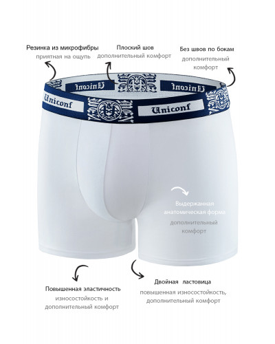 Мужские трусы BB32 Белый