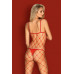 N 102 bodystoking Red
