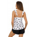 Cats top 1/2 pyjamas