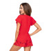 Mika 1/2 pyjamas Red