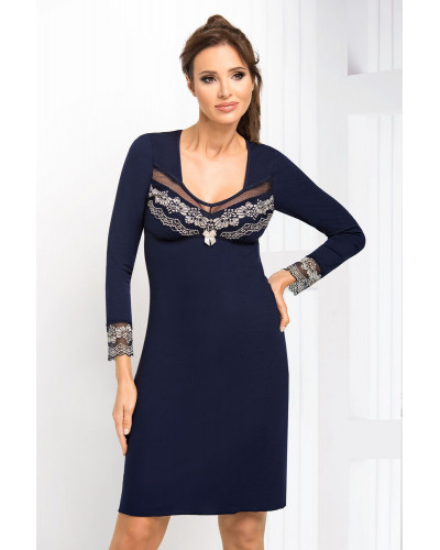 Jasmine II nightdress Dark Blue Jasmine II nightdress Dark Blue