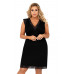 Vera plus nightdress Black