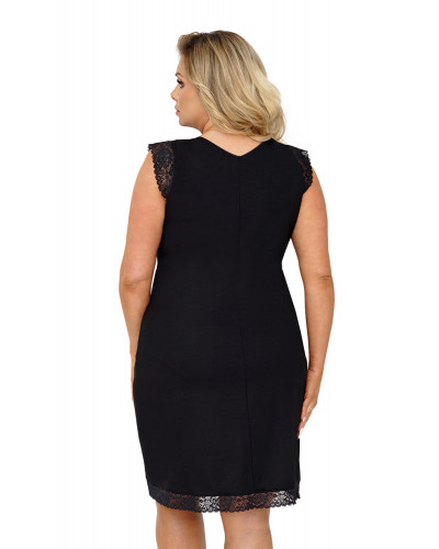 Vera plus nightdress Black Vera plus nightdress Black